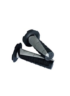 Scott Sports 219627-1001 Black/Gray Duece Motorcycle Grips 