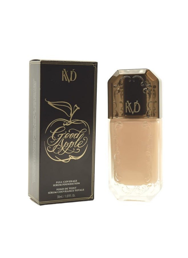 كات فون دي كريم أساس KVD Beauty Good Apple غير كوميدوغينيك بتغطية كاملة، لون فاتح 010  - Image 1