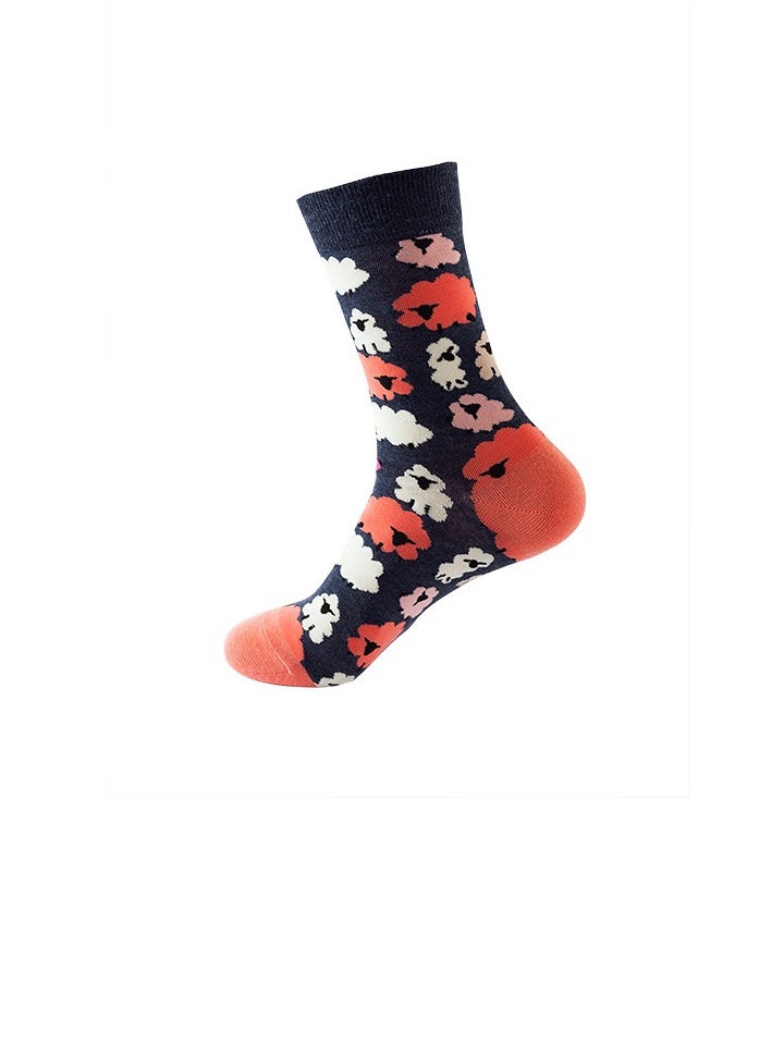 Generic - Unisex Absorb Sweat and Deodorize Socks 3 Pairs High Quality Socks One Size Fits All - Image 1