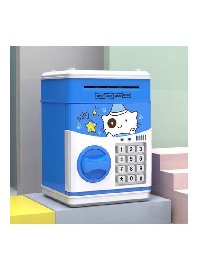 NIBEMINENT Electronic Piggy Bank Light Blue - Image 5