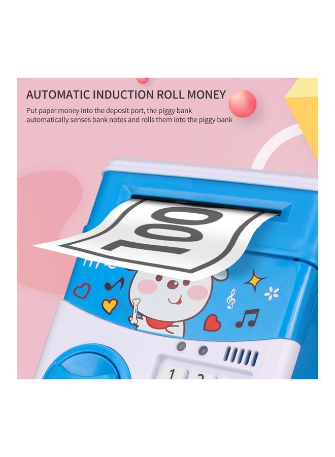 NIBEMINENT Electronic Piggy Bank Light Blue - Image 3