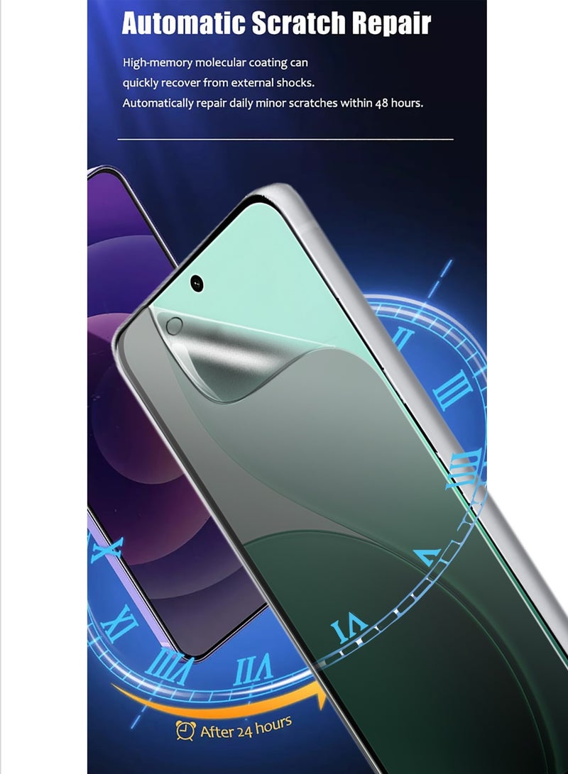 Wtech Oppo Reno14 F 5G 2025 Premium Hydrogel Anti Spy / Anti Privacy Film Thin and Flexible Screen Protector (MSHFMP) - Clear - Image 4