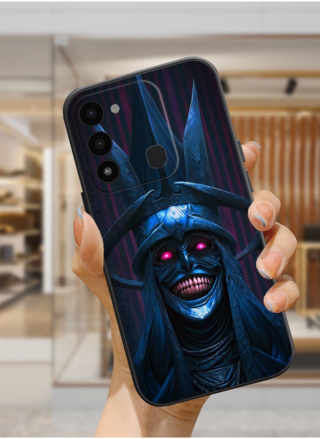 Generic - Protective Shockproof Case Cover For TECNO Spark 8C Solo Leveling Statue of God anime Drawing - Image 1
