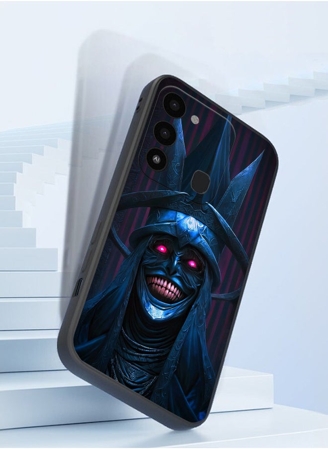 Generic - Protective Shockproof Case Cover For TECNO Spark 8C Solo Leveling Statue of God anime Drawing - Image 1