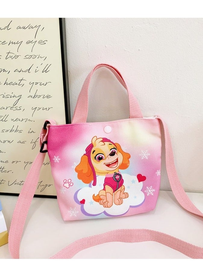 باو بترول حقيبة كتف محمولة باليد ، حقيبة أطفال كرتونية ذات سعة كبيرة ، فريق PAW جديد عصري ، حقيبة كروس بمساهمة كبيرة - Image 2