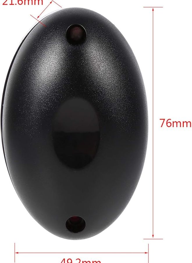 GLOGLOW 20m Range Black Plastic Beam Sensor DC 12V Home Security Infrared Detector - Image 3