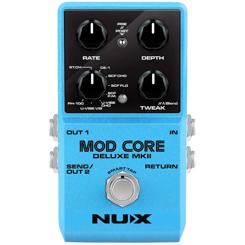 NUX Mod Core Deluxe MKII Modulation Pedal Effects - 3 Years Warranty - Image 1