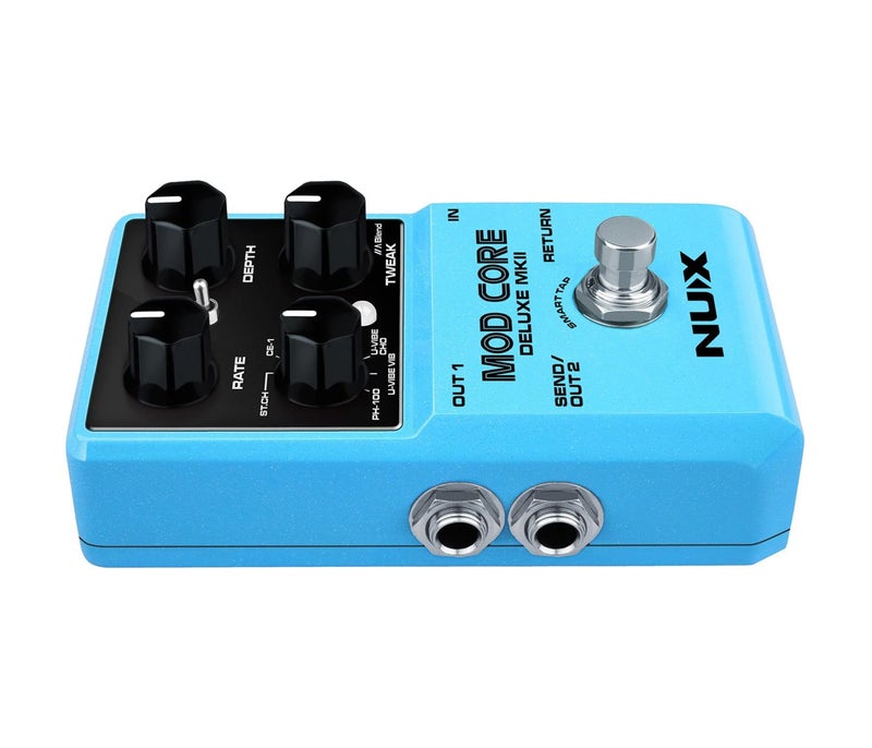 NUX Mod Core Deluxe MKII Modulation Pedal Effects - 3 Years Warranty - Image 4