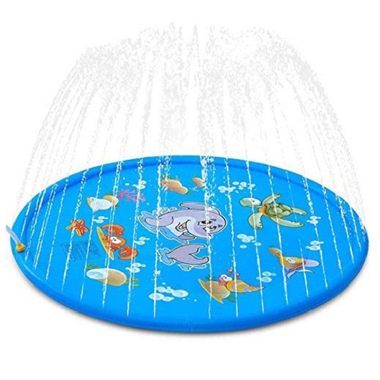 Thickened PVC Inflatable Pet Water Play Mat - Outdoor Bathing and Splash  Pad - Image 5