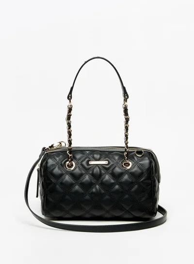 سيليست Women Quilted Bowler Bag With Zip Closure