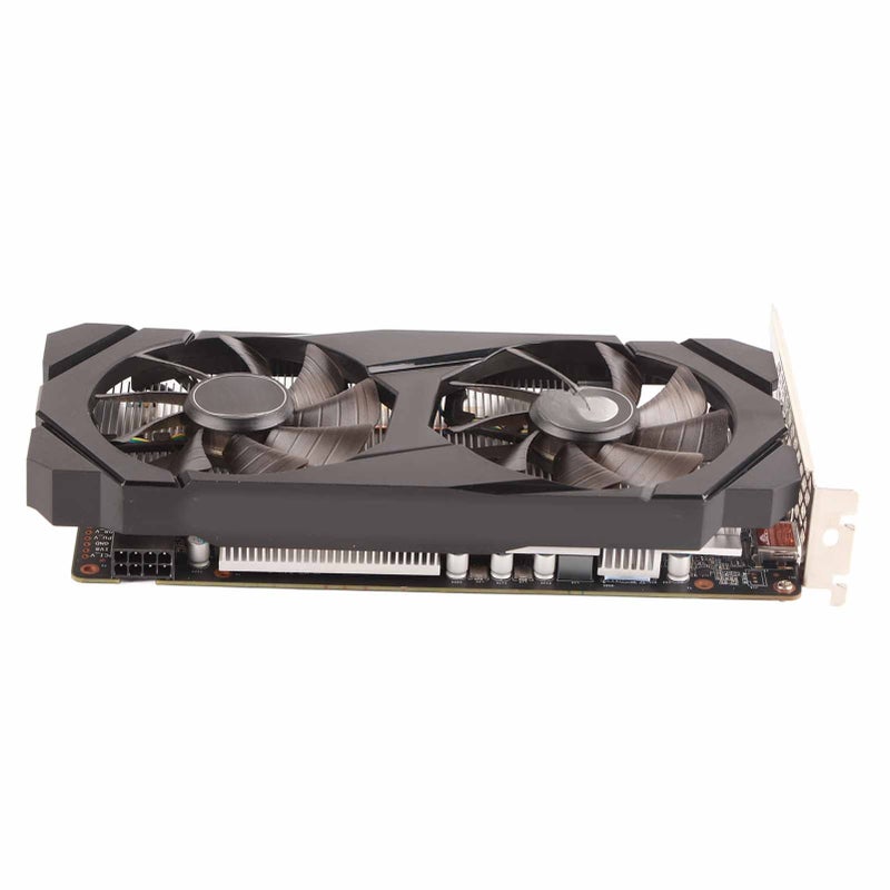 بطاقة رسومات GTX1660Ti 6G GDDR6 192 بت مع مروحتين ثابتة بطاقة رسومات ألعاب لأجهزة سطح المكتب المتينة - Image 1