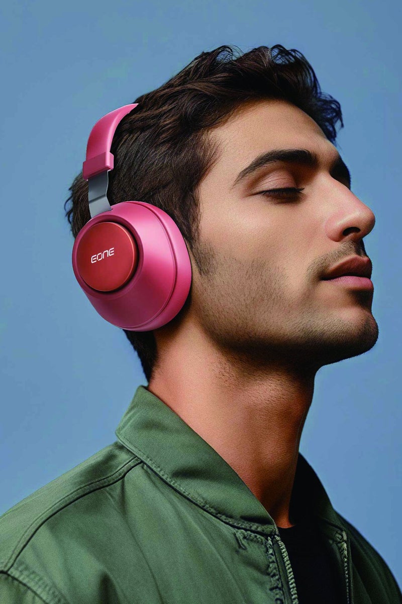 EONE NeoWav Bluetooth Headphones – Studio Quality Wireless Headset with 60 Hours Battery & Powerful Bass - Image 2
