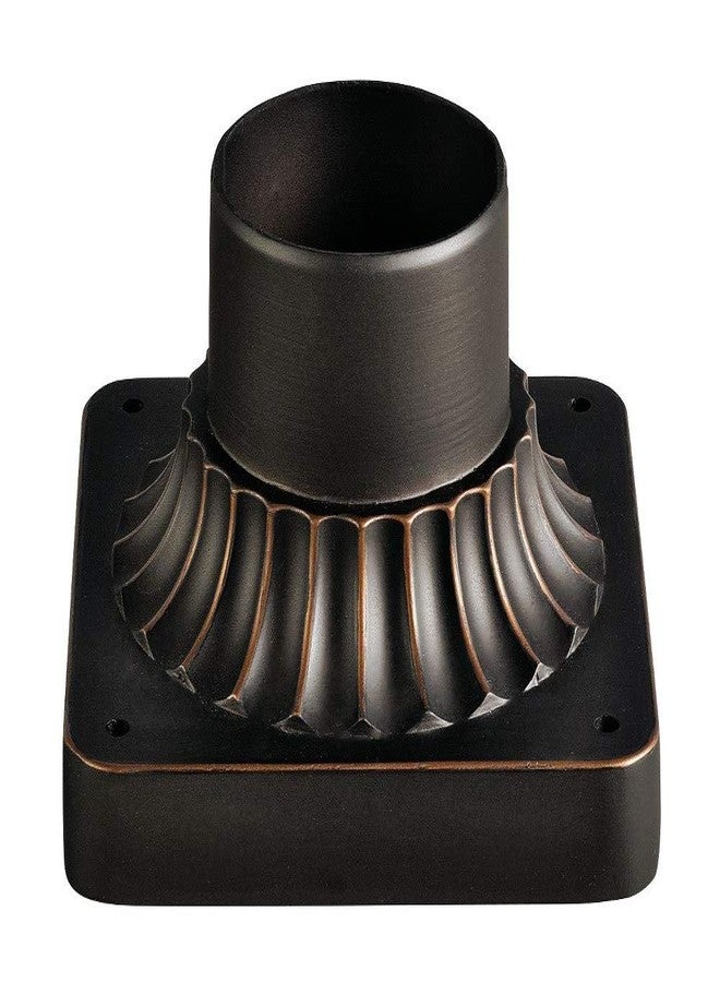 Kichler 9592RZ Pedestal Mount, Rubbed Bronze - Image 2