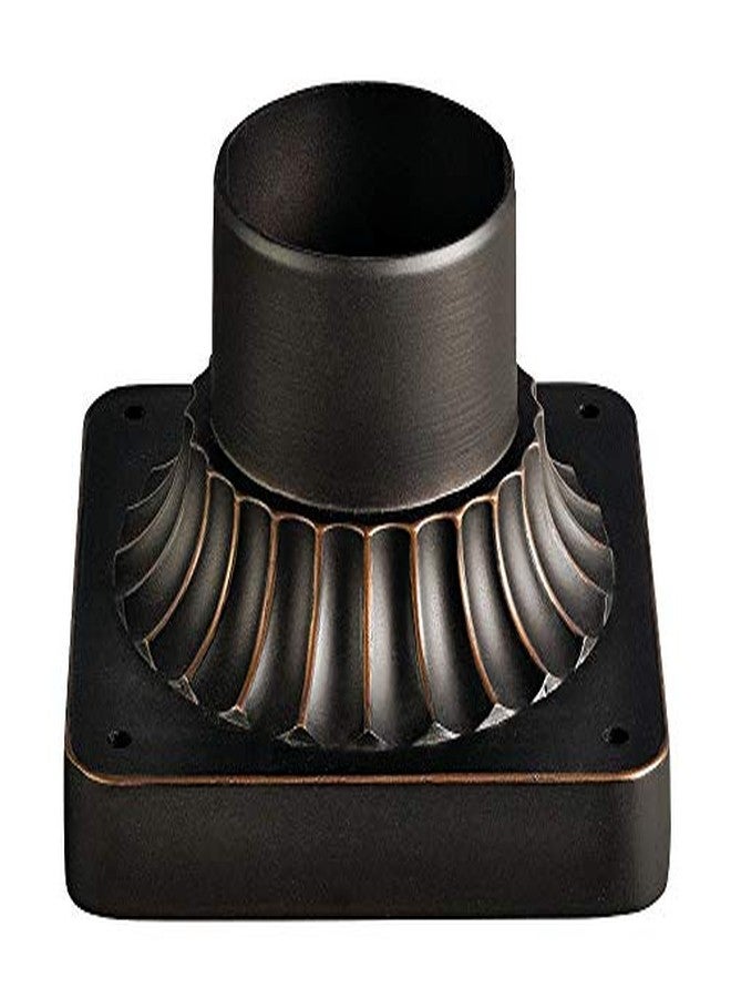 Kichler 9592RZ Pedestal Mount, Rubbed Bronze - Image 3