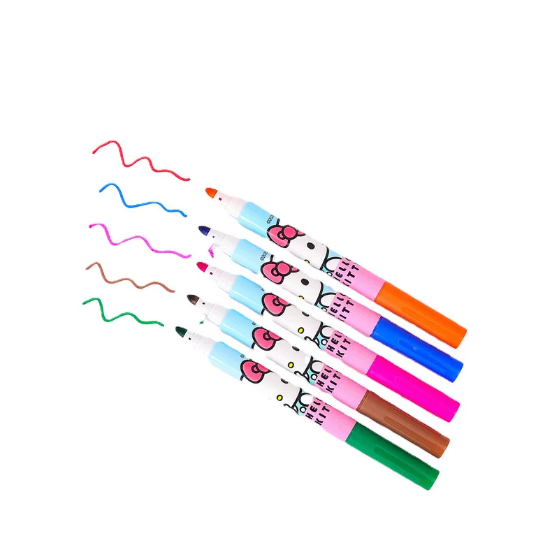 Sanrio  Sanrio Hello Kitty Look At My Ribbon 12-Piece School Marker Pen Set for Girls for Women | Best Price UAE