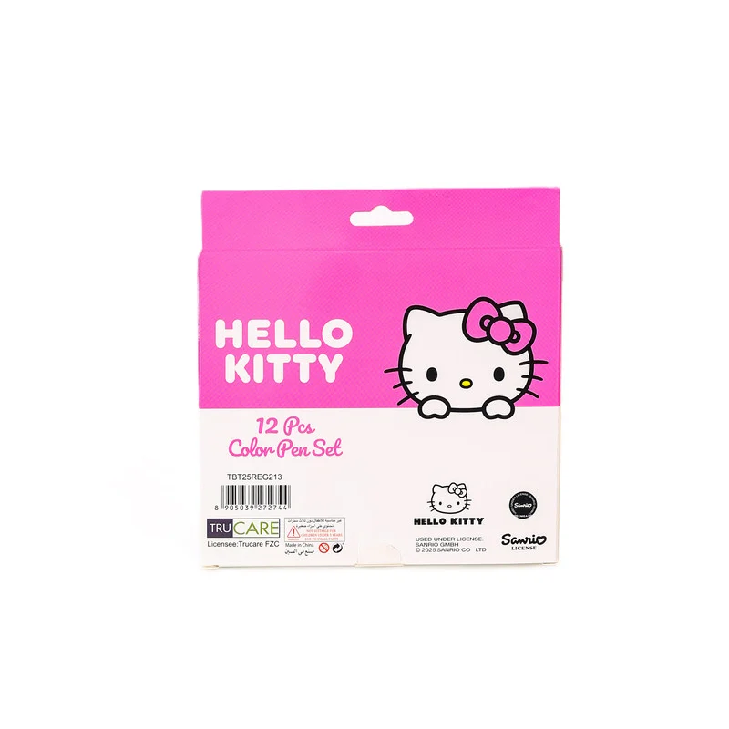 سانريو مجموعة أقلام تحديد شريط هالو كيتي من سانريو  قطعة