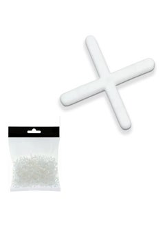 KNP KNP 100PCS Tile Spacers in 1.5mm are essential for achieving precise and uniform spacing between tiles during installation.  - Image 1