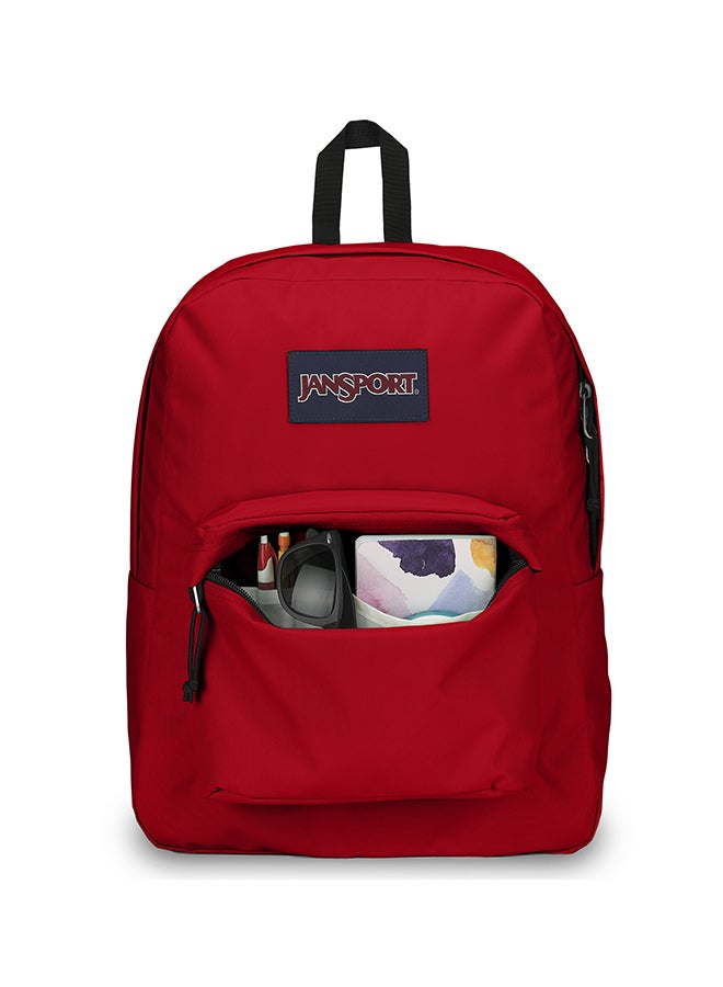JANSPORT Super Break One Medium Backpack - Red Tape - Image 1
