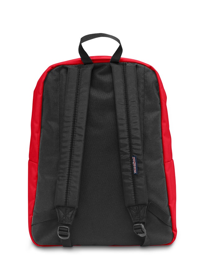 JANSPORT Super Break One Medium Backpack - Red Tape - Image 3
