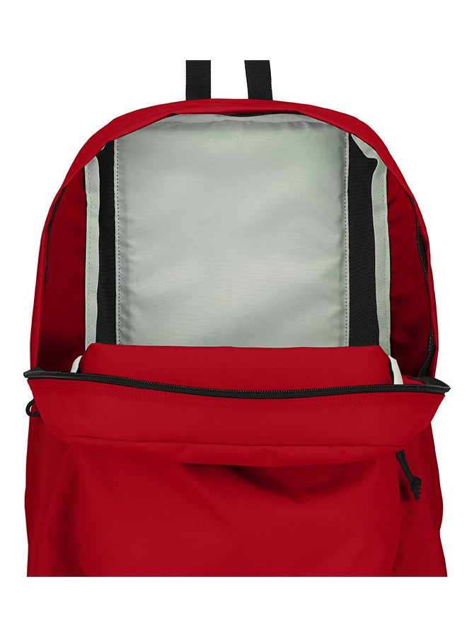 JANSPORT Super Break One Medium Backpack - Red Tape - Image 2