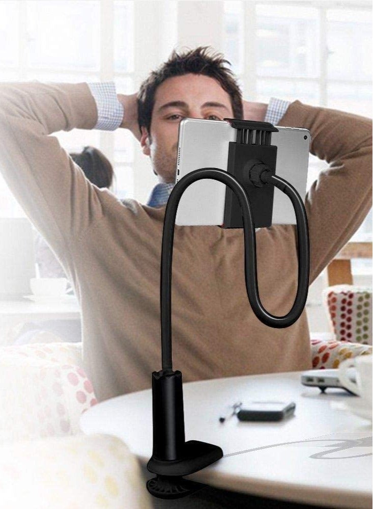 Tablet Cellphone Stand Holder,Gooseneck Lazy Bracket For 4-10.6 Inches - Image 1