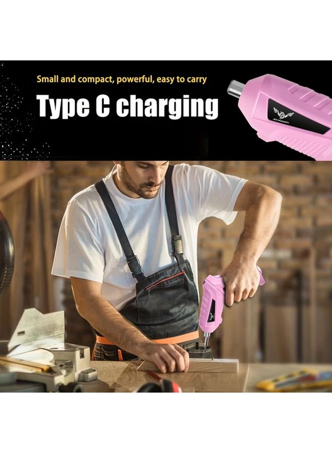 8PCS 3.6V Cordless Electric Wire Stripper Drill With LED Light For DIY Home Projects - Image 5