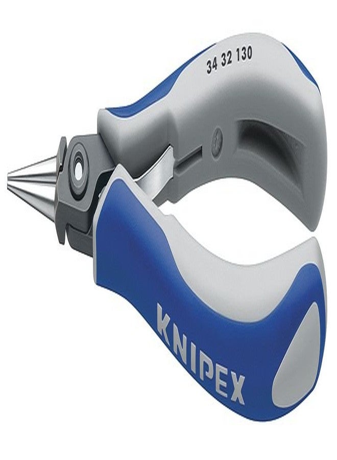 كنيبيكس كماشة KNIPEX ESD ذات أنف إبرة، 5-1/4 بوصة، ناعمة، رمادية - Image 1