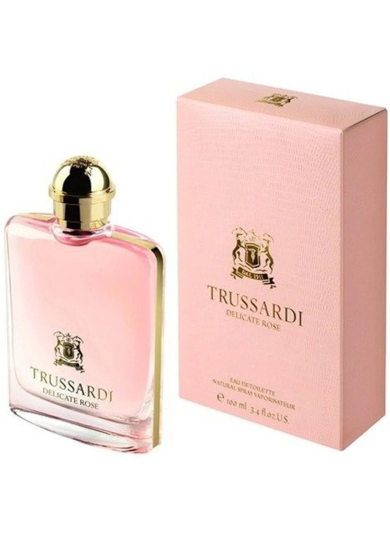 TRUSSARDI Delicate Rose EDT 100ml - Image 1