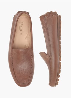 Celeste Womens Solid Slip-On Loafers  - Image 2