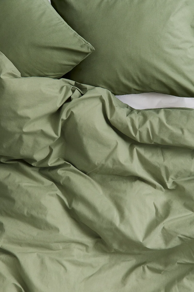 اتش اند ام طقم غطاء لحاف من القطن