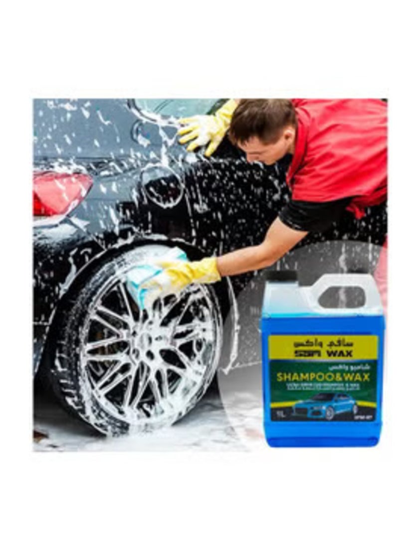 Safi WAX 1-L Car wash shampoo with long lasting shine  - Image 3