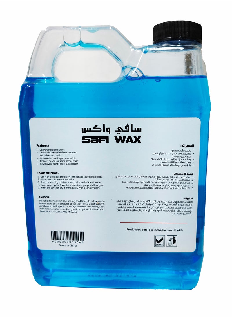 Safi WAX 1-L Car wash shampoo with long lasting shine  - Image 2