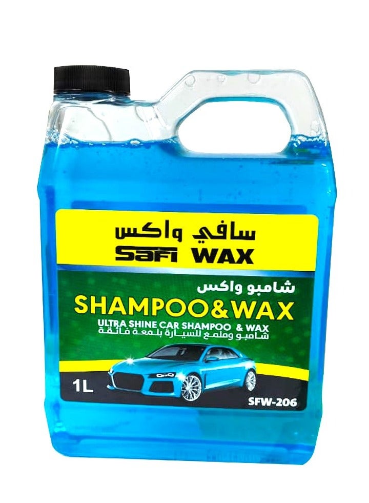Safi WAX 1-L Car wash shampoo with long lasting shine - Image 1