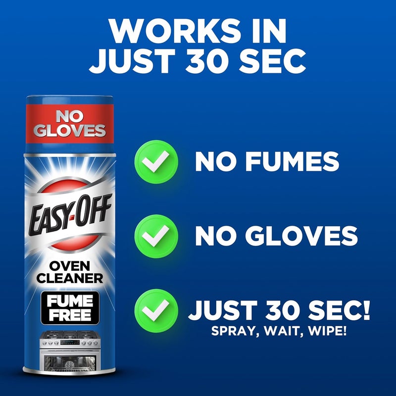 Easy Off Fume Free Oven Cleaner, Lemon 14.5 oz Can - Image 3