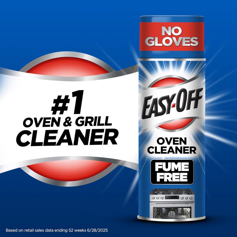 Easy Off Fume Free Oven Cleaner, Lemon 14.5 oz Can - Image 2