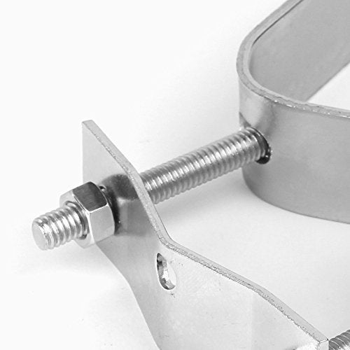 Skywalker 3” Heavy-Duty Double Wall Mount Pair for TV Antenna Mast with (2) Brackets & Lag Bolts - Image 2