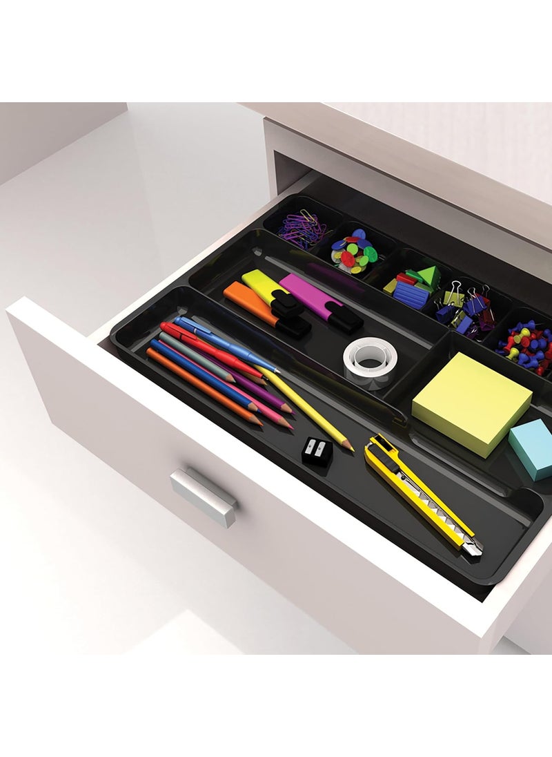 Deflecto Deflecto 38104 Sustainable Office Desktop Organizer 1 x 14 x 9 Black  - Image 4