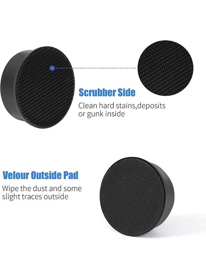 فرشاة مغناطيسية لحوض السمك، منظف زجاج الحوض، مكشطة الطحالب، غير مخصصة للأكريليك والبلاستيك - Image 4