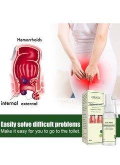 EELHOE 30ML Hemorrhoid Spray, Korean Natural Herbal Hemorrhoids Spray Pain Itch Relief, Hemorrhoid and Fissure Treatment, Hemmoroids Treatment Removal Spray (1pcs)  - Image 3