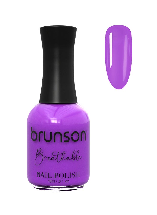 Breathable Nail Polish Halal nail polish Wudu friendly Quick-Dry Vegan long lasting but easy peel off   18ml BH090