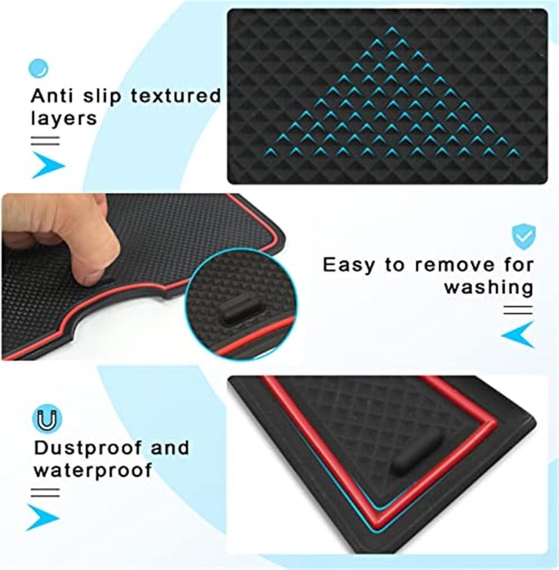 Wivplex Non-Slip Rubber Mats for VW, Seat, Skoda - Image 5