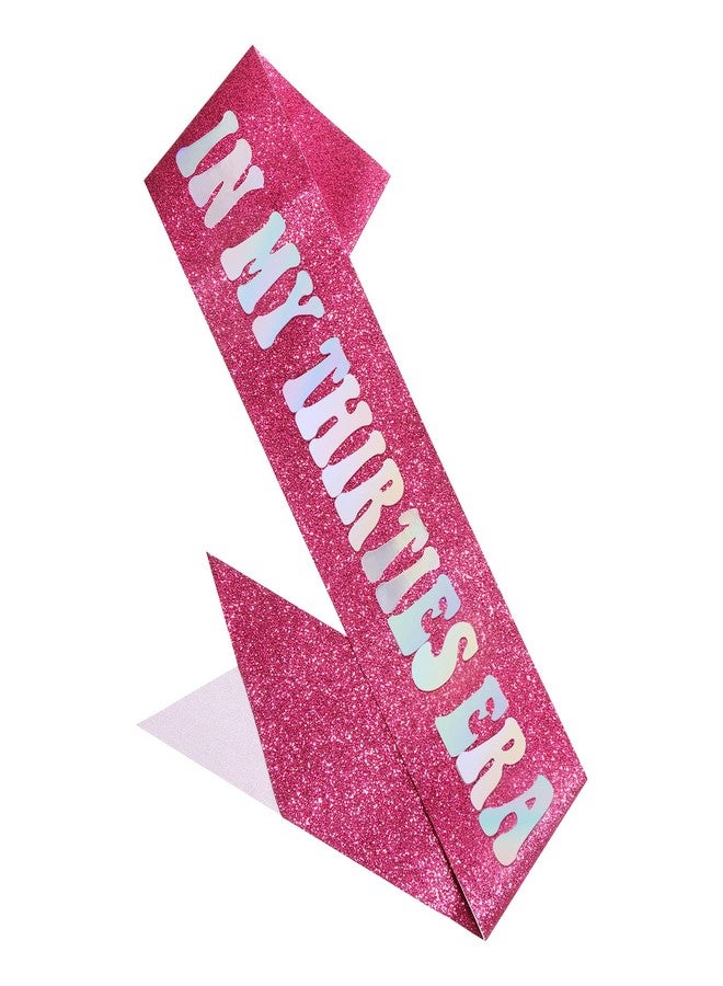 Ramciyo 30th Birthday Sash, Cheers to 30 Years Birthday Party Decorations, Happy 30th Birthday Party Favor - Image 3