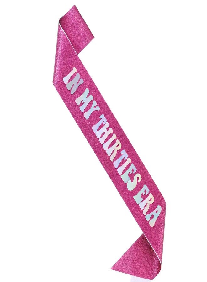 Ramciyo 30th Birthday Sash, Cheers to 30 Years Birthday Party Decorations, Happy 30th Birthday Party Favor - Image 1