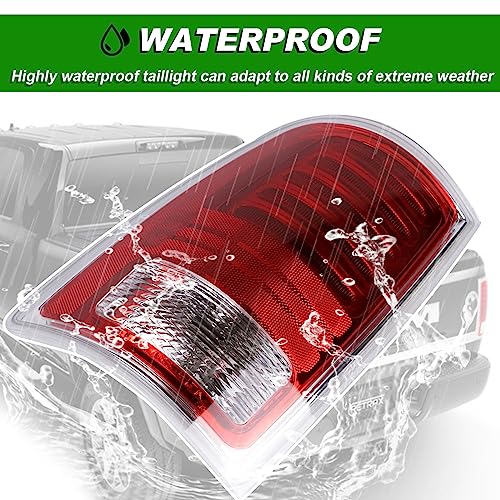 Lochnchn LED Tail Light Assembly Compatible with 2013-2018 Dodge Ram 1500,2014-2018 Ram 2500 3500 Left Driver Side Taillights Rear Outer Tail Lamp Replace CH2800202 68093079AB - Image 5
