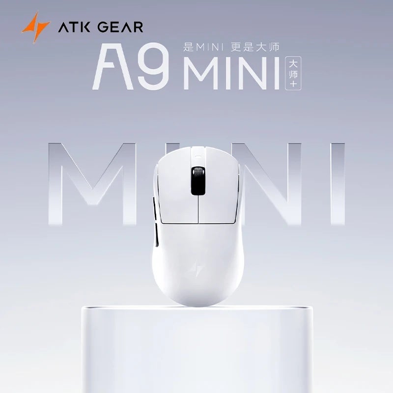 ATK A9 Mini Master Version Wireless Gaming Mouse, Tri-Mode, PAW3955 Master, Nordic 54L15, Lightweight, for PC - Image 2