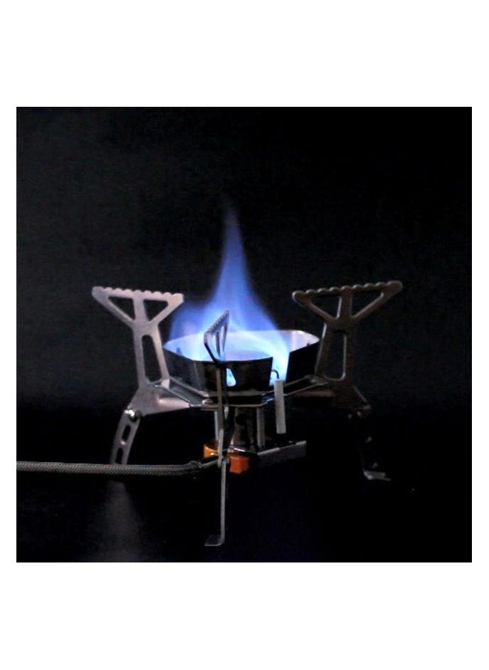 Generic Portable windproof camping gas stove for hiking, fishing and trekking  - Image 2