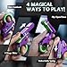 Dilabnba Valentines Day Gifts for Him 3D Fidget Slider Toy Adults Teen 5 in1 Fun Fingertip Fidget Ring Hand Roller Fidgets Spinner Pistol Toy for Focus Stress Relief Gift for Teen Men 2 PCSPlastic - Image 4