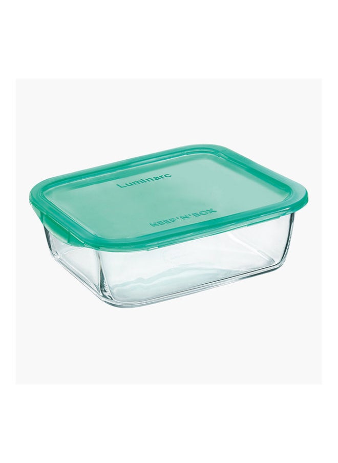 Luminarc Rectangular Flat Keep And Box Food Container 380 ml