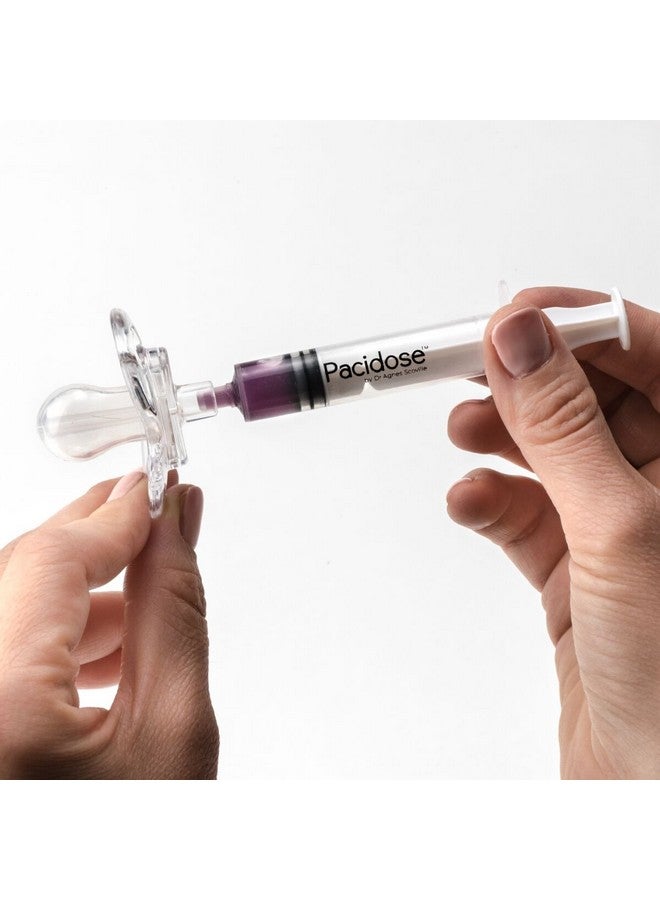 Pacidose Pacifier Liquid Medicine Dispenser with Oral Syringe | Newborn Baby | 0-6 Months - Image 4