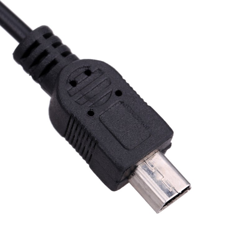 Car Charger: 12-24V Black Durable Hard Plastic Construction - Efficient Charging With LED Indicator GPS Charger for Vehicle Navigation and Dashboard Camera Use - Image 3